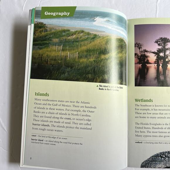 National Geographic Reading Expeditions Explore the Southeast Paperback Book - Picture 7 of 11